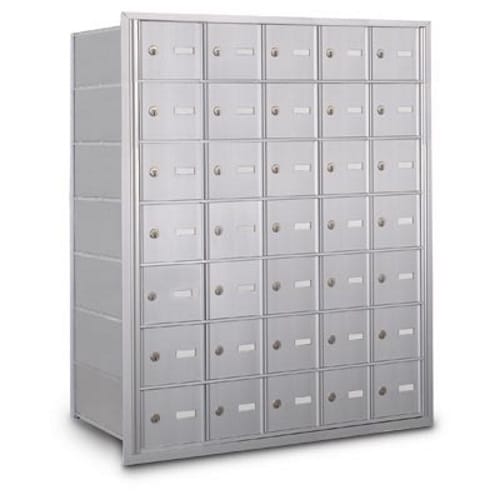 Rear Loading 35-Door Horizontal Mailbox